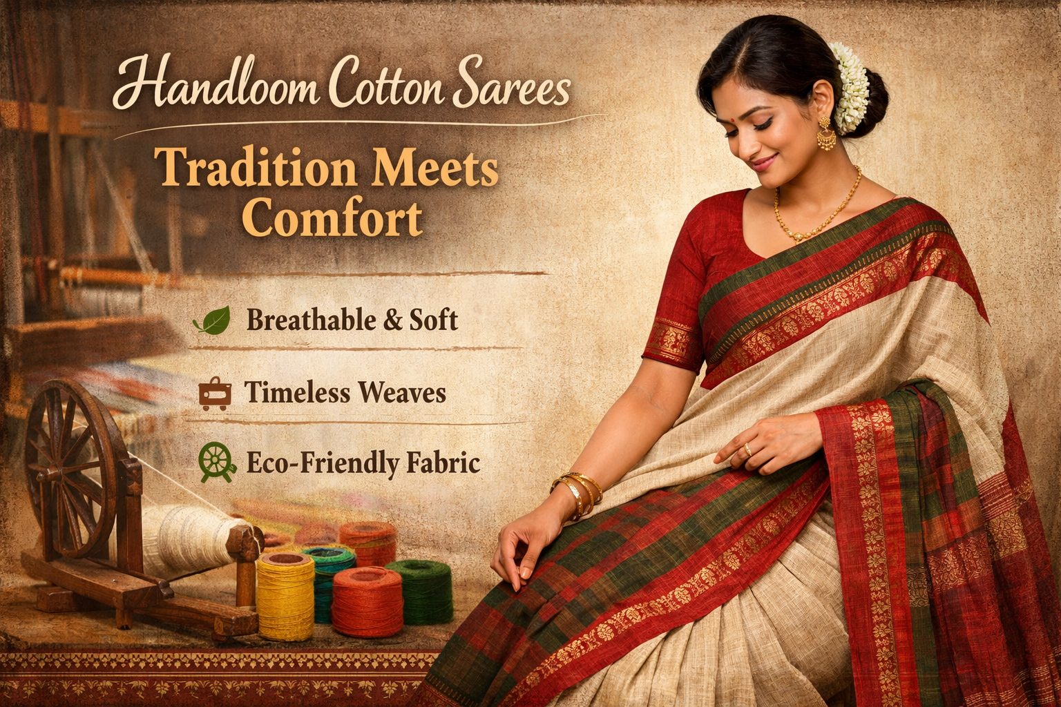 cotton saree image