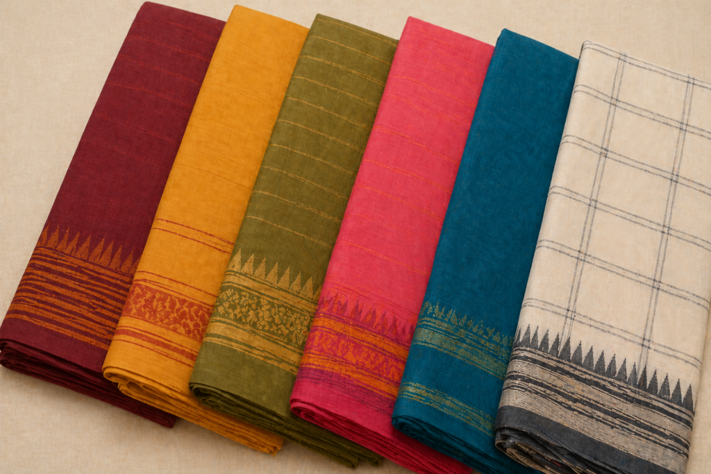 Cotton saree image
